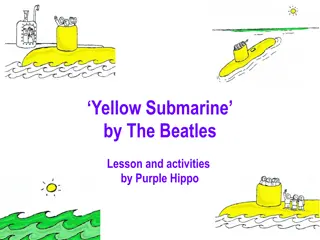 Yellow Submarine by The Beatles Lesson and Activities