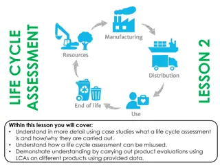 Understanding Life Cycle Assessments: Lessons and Applications