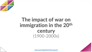 Immigration Impact of 20th Century Wars