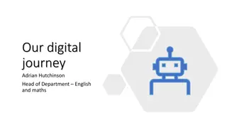 Driving Engagement Through Digital Tools in English and Maths Department