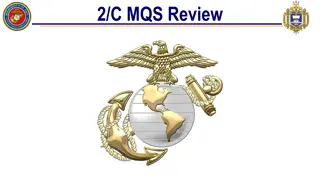 Marine Corps Planning and Priorities Overview