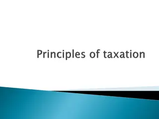 Taxation Procedures and Authorities