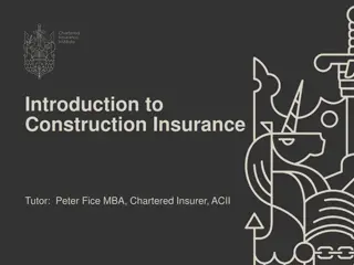 Comprehensive Overview of Construction Insurance and Risks