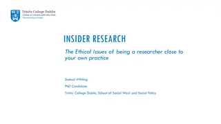 Ethical Challenges in Social Work Practice-Linked Research