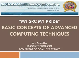 Basic Concepts of Advanced Computing Techniques