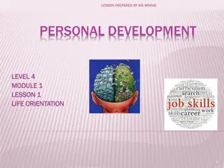 Personal Development: Creating a Personal Development Plan for Career Success