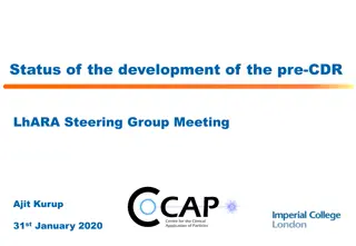 Development Update for LhARA Steering Group Meeting - 31st January 2020