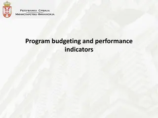 Program Budgeting and Performance Indicators in Government Budgeting Process