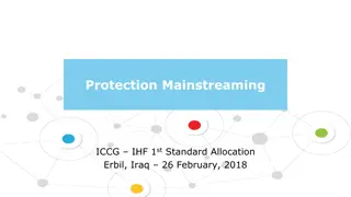 Understanding Protection Mainstreaming in Humanitarian Aid