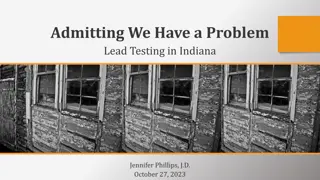 Lead Testing Crisis in Indiana: A Silent Public Health Menace