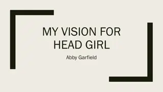 Abby Garfield's Vision for Head Girl at RPS