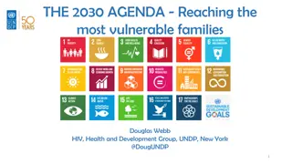 The 2030 Agenda for Sustainable Development