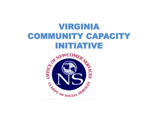 Virginia Community Capacity Initiative (VCCI) Overview