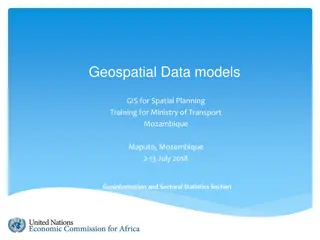 GIS Data Models for Spatial Planning Training in Maputo, Mozambique