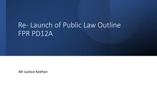 Best Practices for Public Law Outline in Family Court Proceedings