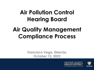 Air Quality Management Division Overview