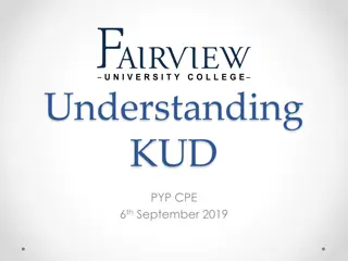 Understanding KUD in Teaching and Learning