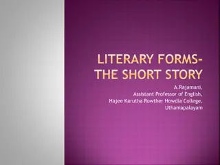 The Art of the Short Story