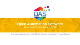 Universal Driver Interface SDK for Industrial IoT Connectivity