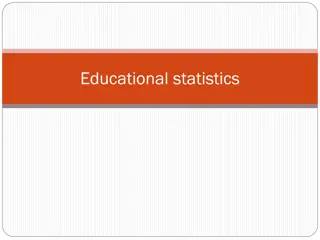 Educational Statistics: Key Concepts and Calculations