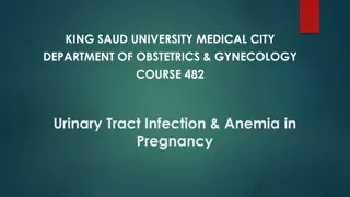 Urinary Tract Infections and Anemia in Pregnancy: Overview and Management