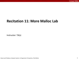 Memory Management Concepts at Carnegie Mellon University