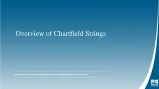 Chartfield Strings in University Financial Management