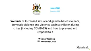 Addressing Increased Violence During Crises: Webinar Insights