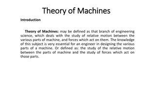 Theory of Machines: Basics and Applications