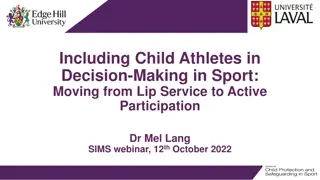 Empowering Child Athletes: Enhancing Participation in Sports