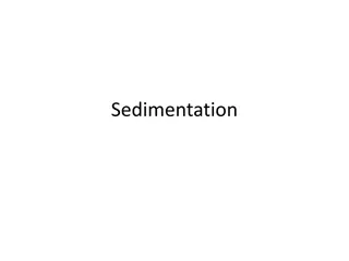 Sedimentation: Types and Applications