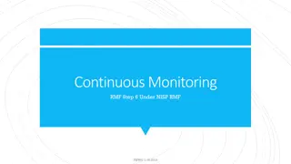 Continuous Monitoring in Risk Management Framework (RMF)