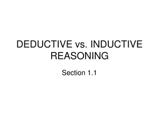 Deductive Reasoning and Problem Solving in Logic