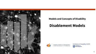 Models and Concepts of Disability: Understanding Nagi's Disablement Model