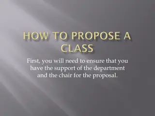 Guide to Academic Proposal Approval Process