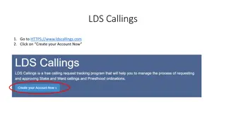 How to Manage LDS Callings and Administer Site Effectively