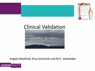 Clinical Validation and DRG Validation in Healthcare