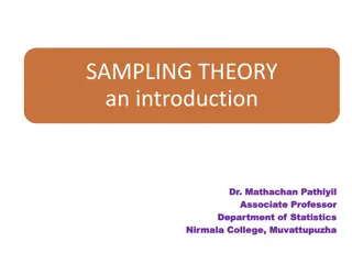 Understanding Sampling Theory: An Introduction to Statistical Surveys