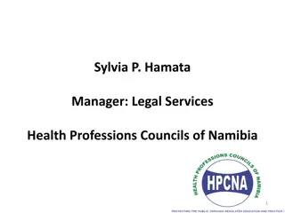 Ensuring Professionalism in Health Professions: Councils' Role and Regulations