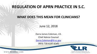 The Impact of APRN Regulation in South Carolina