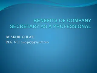 Role and Functions of Company Secretary in Corporate Governance