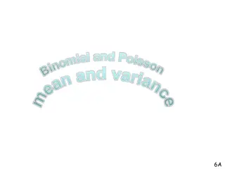 Exploring Binomial and Poisson Distributions in Probability Theory