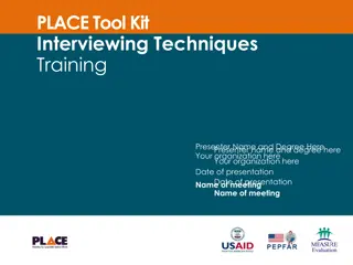 Effective Interviewing Techniques for Successful Data Collection