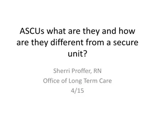 ASCUs: How They Differ from Secure Units in Care Facilities