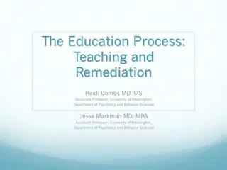 Strategies for Effective Teaching and Remediation in Education