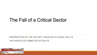 Challenges in the Private Security Sector