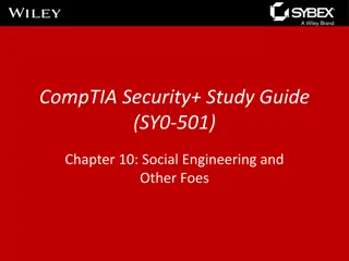 Social Engineering and Physical Security Controls