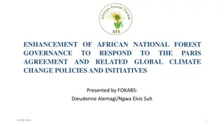 Enhancing African National Forest Governance for Climate Agreement Response