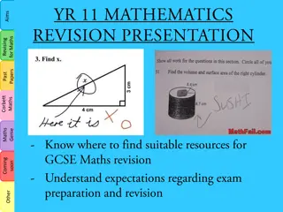 Comprehensive Guide for Revising Maths: Past Papers, Corbett Maths, Maths Genie - Coming Soon