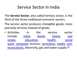 Overview of Service Sector in India